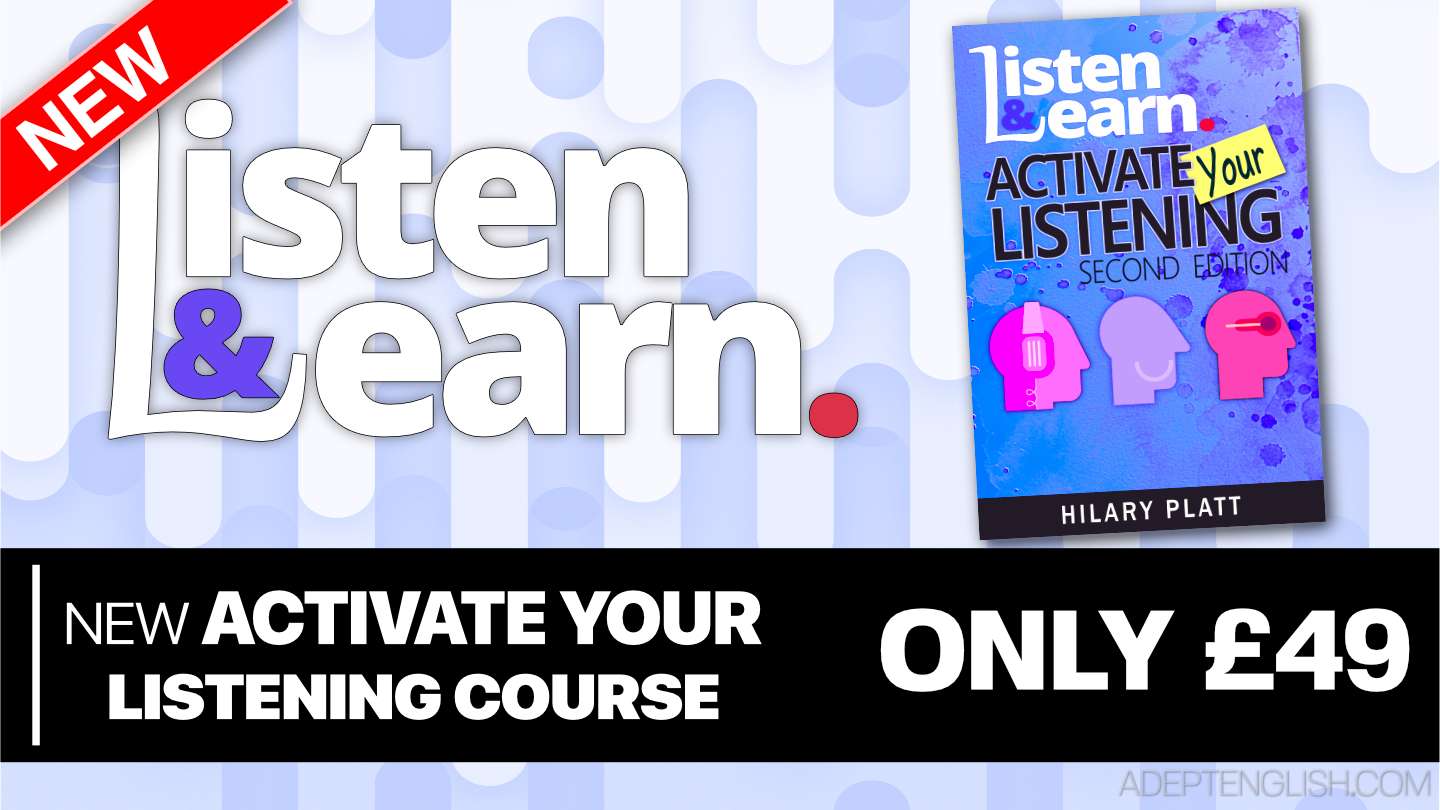A full English language learning audio course to help you with your spoken English