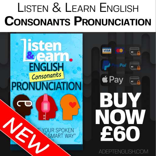 Helping you learn to pronounce ALL the English Consonants, using the Listen & Learn approach to language learning you know and love.