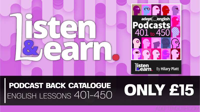 Improve your English language skills with our effective podcast audio lessons.
