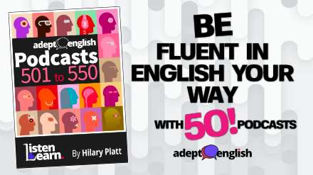 These English audio lessons are engaging and fun and they will help you tremendously.