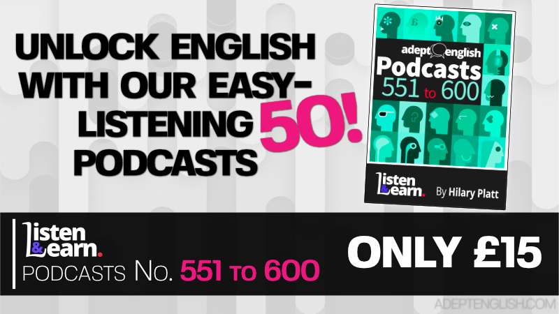 Hot off the press! Master your English pronunciation, confidence, and grammar with our brand new podcast bundle!