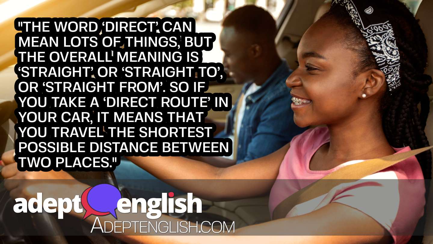 A photograph of an African girl taking driving test with professional instructor, a topic discussed in this English language grammar lesson.