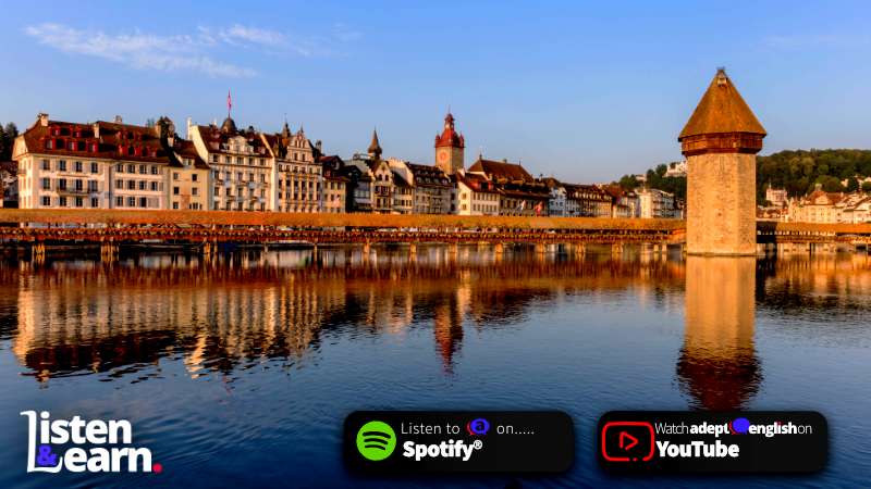 A photograph of Lausanne. Improve your listening right now! The best way to see what you've learned and master the tricky bits is by listening.