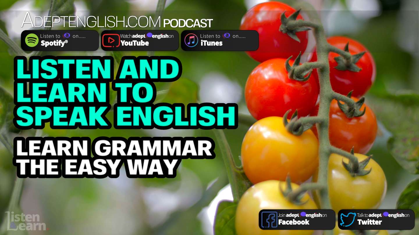 Listen And Learn To Speak English - Learn Grammar The Easy Way Ep 354