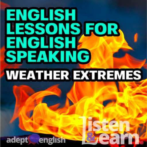 A close up photograph of flames, used in an English lesson talking about extreme weather and the fires in Australia.