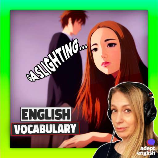 An illustration of a couple arguing. Turn up the heat on your English skills with our enlightening lesson on Gaslighting. Uncover its implications and ways to respond.