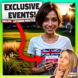 An AI image of an excited girl holding a ticket for a British summer event. Dive into British culture-Explore the UK's unique summer events and phrases, enhancing your English skills.