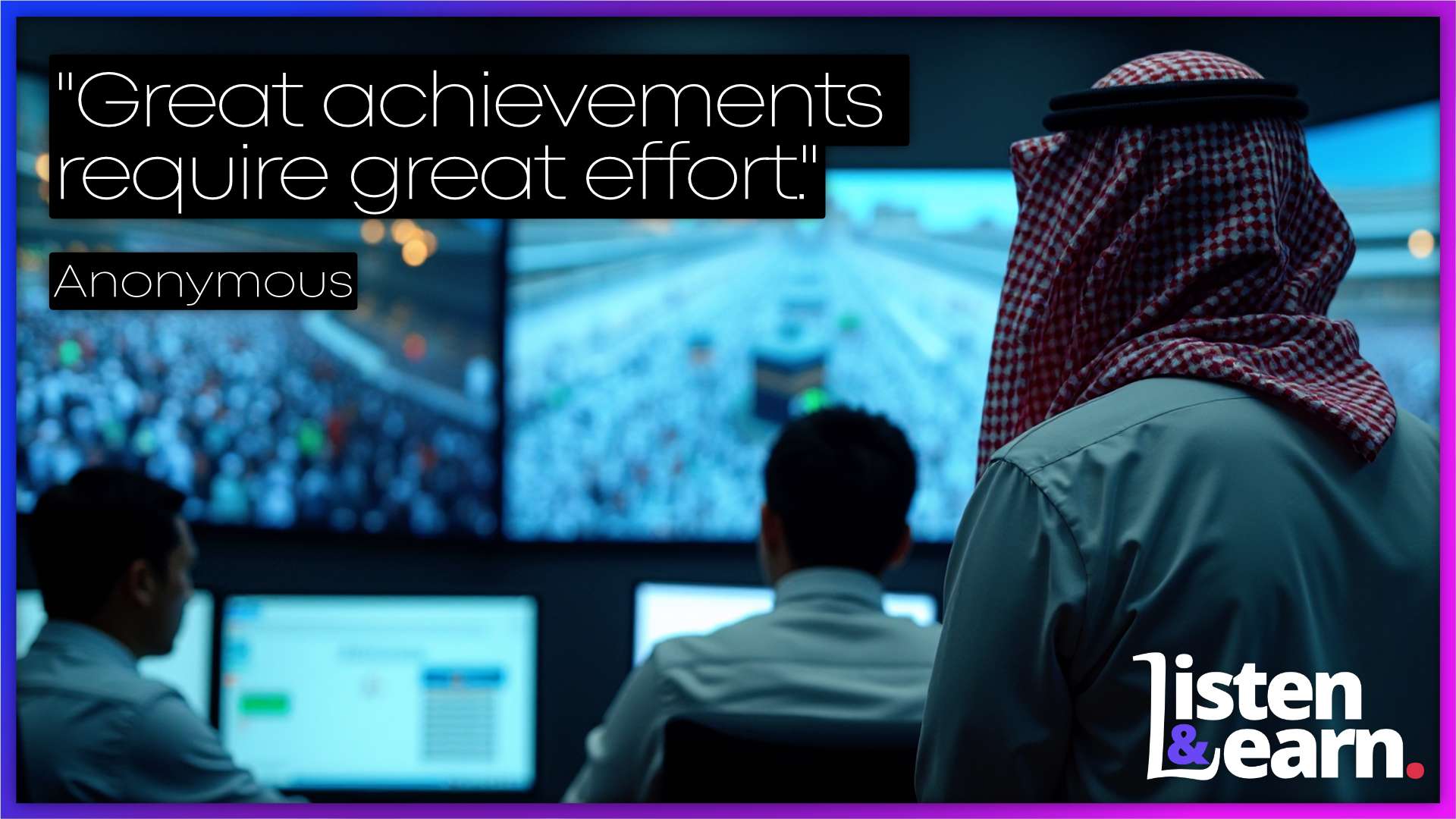 The Saudi technology behind the Hajj. Learn fascinating facts about the Hajj's organization and spiritual significance.