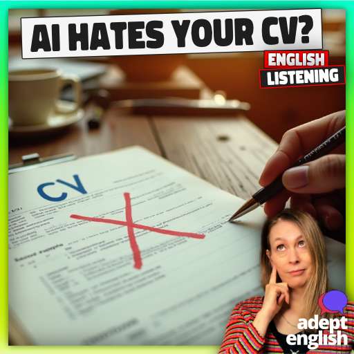 A CV document with a large red X on it. How to tailor your CV in 10 minutes to beat AI filters.