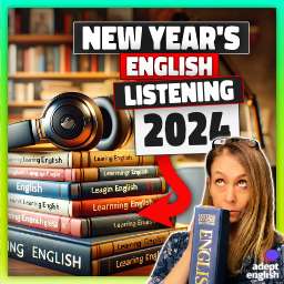 A stack of English language books and headphones, depicting language learning. Get your English in shape! Join us for a lesson on health and fitness vocabulary.