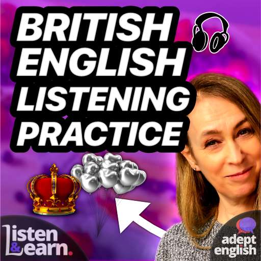 A photograph of an example platinum Jubilee 2022 Pudding. Practice your English listening skills with this listening exercise, which will help you understand what native speakers really sound like.