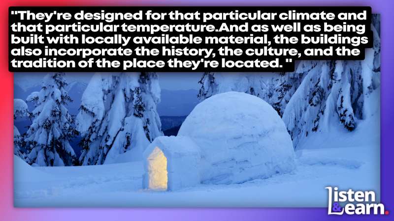 A photograph of an igloo. Take your English skills to a whole new level – subscribe and follow the podcast channel and get started today!