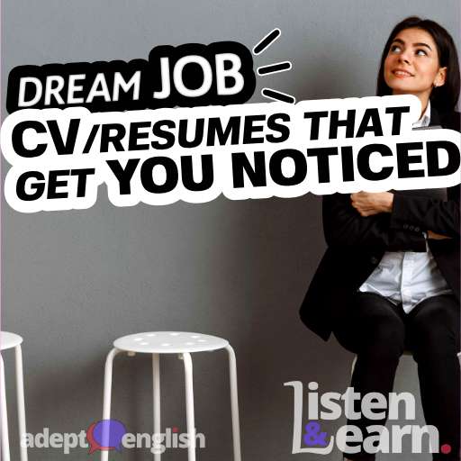 A pensive lady waiting for a job interview. Your CV/resume is the first chance you have of securing a job interview. A great CV/resume is a must when applying for jobs in English.
