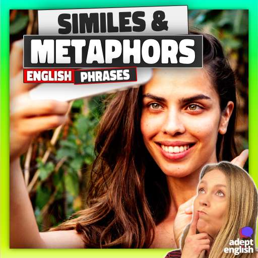 A smiling woman taking a selfie. Feel Like a Native Speaker: Uncover the cultural nuances of British English through examples related to weather, history, and everyday life.