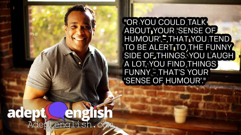 A photograph of a smiling man. This English podcast lesson on common English phrases using sense will help you sound more like a native speaker.