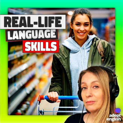 A photo of a young lady pushing a shopping trolley. Do you struggle to understand British shopping terms? Check out our latest episode!