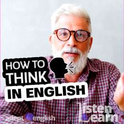 A photograph of a man practising speaking to a mirror. If you really want to learn to speak English well and be able to think with native-like fluency, there are simple proven strategies. I'll share these strategies in today's free English lesson.