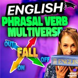 A couple falling out with each other. Some of the possible English phrasal verb combinations of the verb fall, and some examples.
