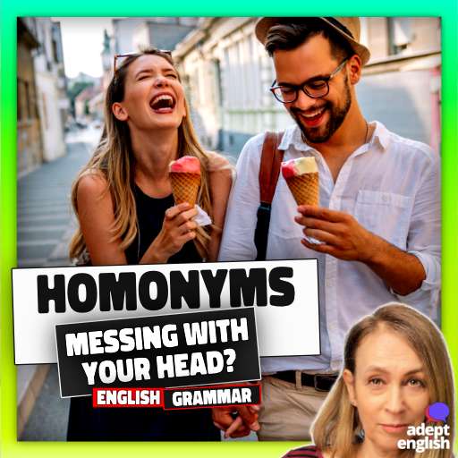 A photo of meat, and a couple meeting. How to Master English Homonyms: Don't Miss This Must-Listen Quiz Episode!