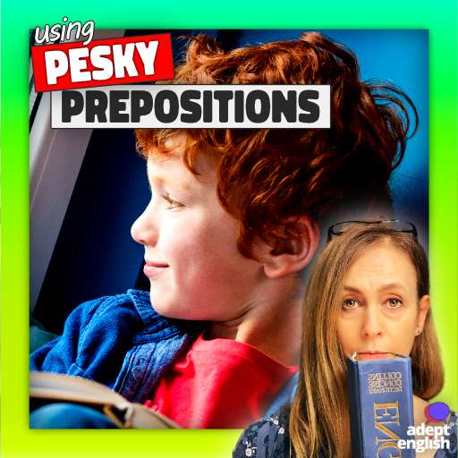 A young boy sat on a windows ledge. Tackle even the trickiest prepositions with our fun, hands-on method. Unlock English fluency secrets – follow and subscribe to our podcast today!