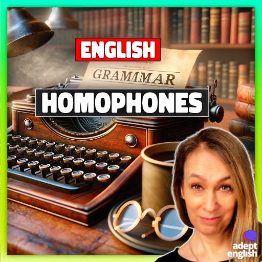 A wooden study chair in an Oxford classroom. Learn common English words that sound alike.