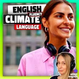 A photograph of a woman in a strange warm UK October. What Climate Change Means for You: Unlock English Skills & Join the Debate