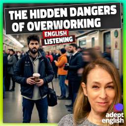 A hard working man standing in a very busy train with the world rushing past. Discover 5 warning signs that show if you're pushing yourself too hard