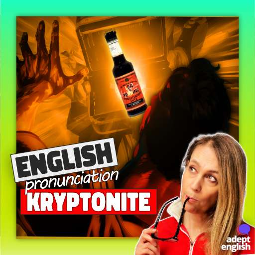 A cartoon of a super man hiding from a bottle of Worcestershire Sauce. Are you up for a challenge? Master 10 commonly mispronounced British food words!