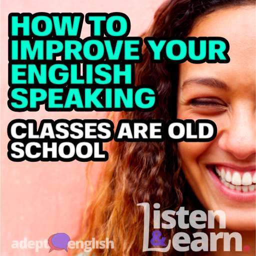 A photograph of a young woman with an amazing smile, used to help explain how English comedy requires advanced English language skills.