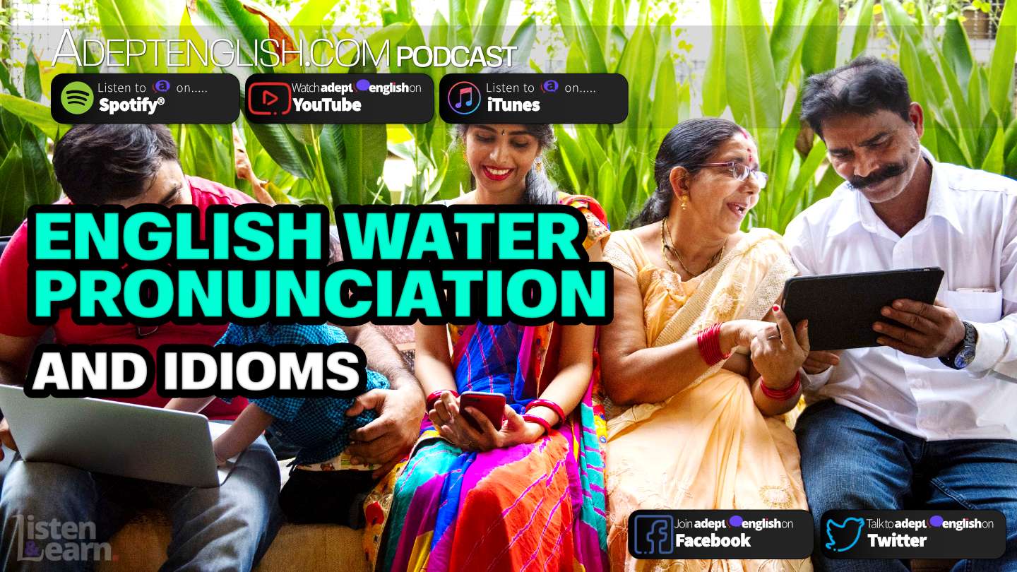 WATER  Pronunciation in English